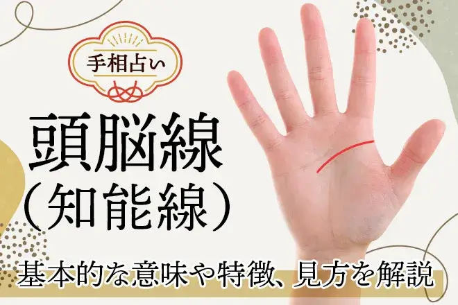 頭脳線|基本的な意味や特徴、見方は?種類別に解説【手相占い】