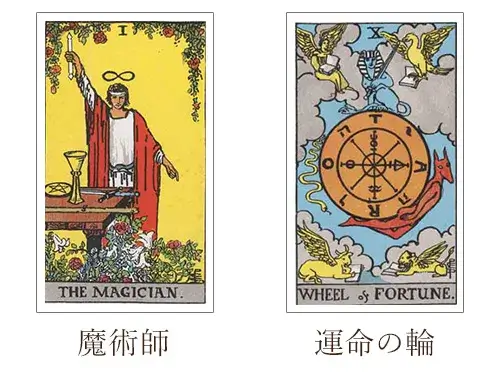 タロットカード【1:魔術師（The Magician）】正位置・逆位置・悩み別