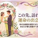 無料占◆運命伴侶に巡り会う【あなたの結婚縁鑑定】築く運命/出会い