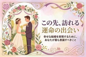 無料占◆運命伴侶に巡り会う【あなたの結婚縁鑑定】築く運命/出会い