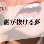 【夢占い】歯が抜ける夢の意味34選。前歯や本数など種類別で解説