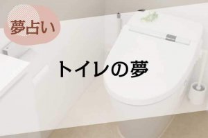 【夢占い】トイレの夢の意味48選。掃除、詰まる等、状況別に解説