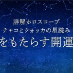 ホロスコープ｜金運占い【あなたに財をもたらす開運法】収入変化/幸