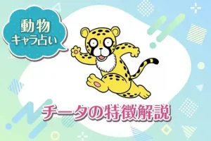動物キャラ占い【チータ】の特徴は？性格や恋愛、仕事、相性を解説